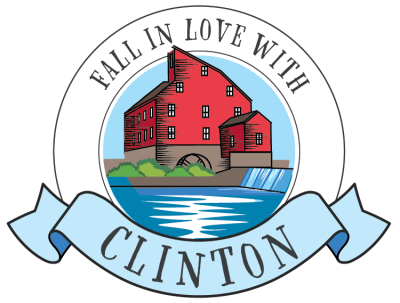 Fall in Love with Clinton Logo