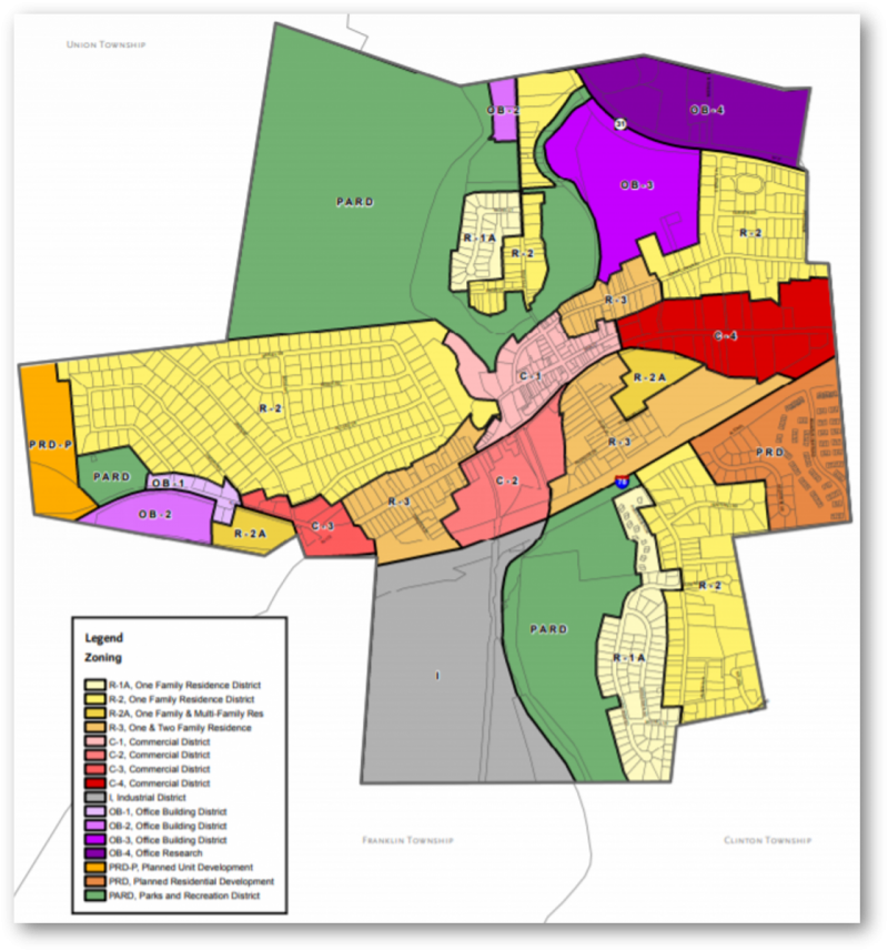 Town of Clinton Zoning Map